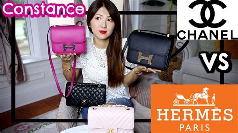 HERMES MINI CONSTANCE vs CHANEL MINI RECTANGULAR 